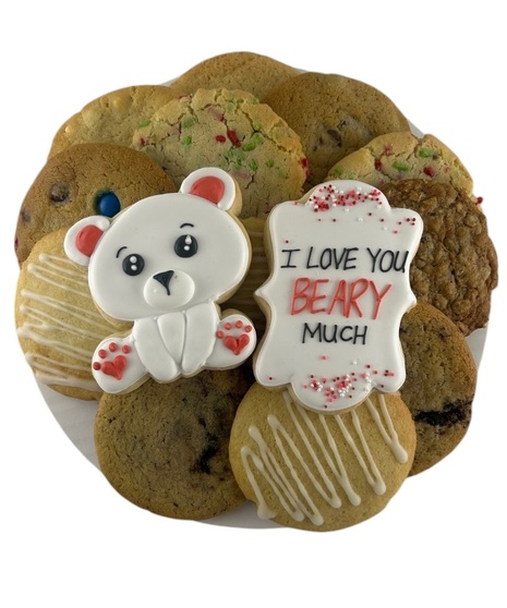 I Love You Beary Much Cookies