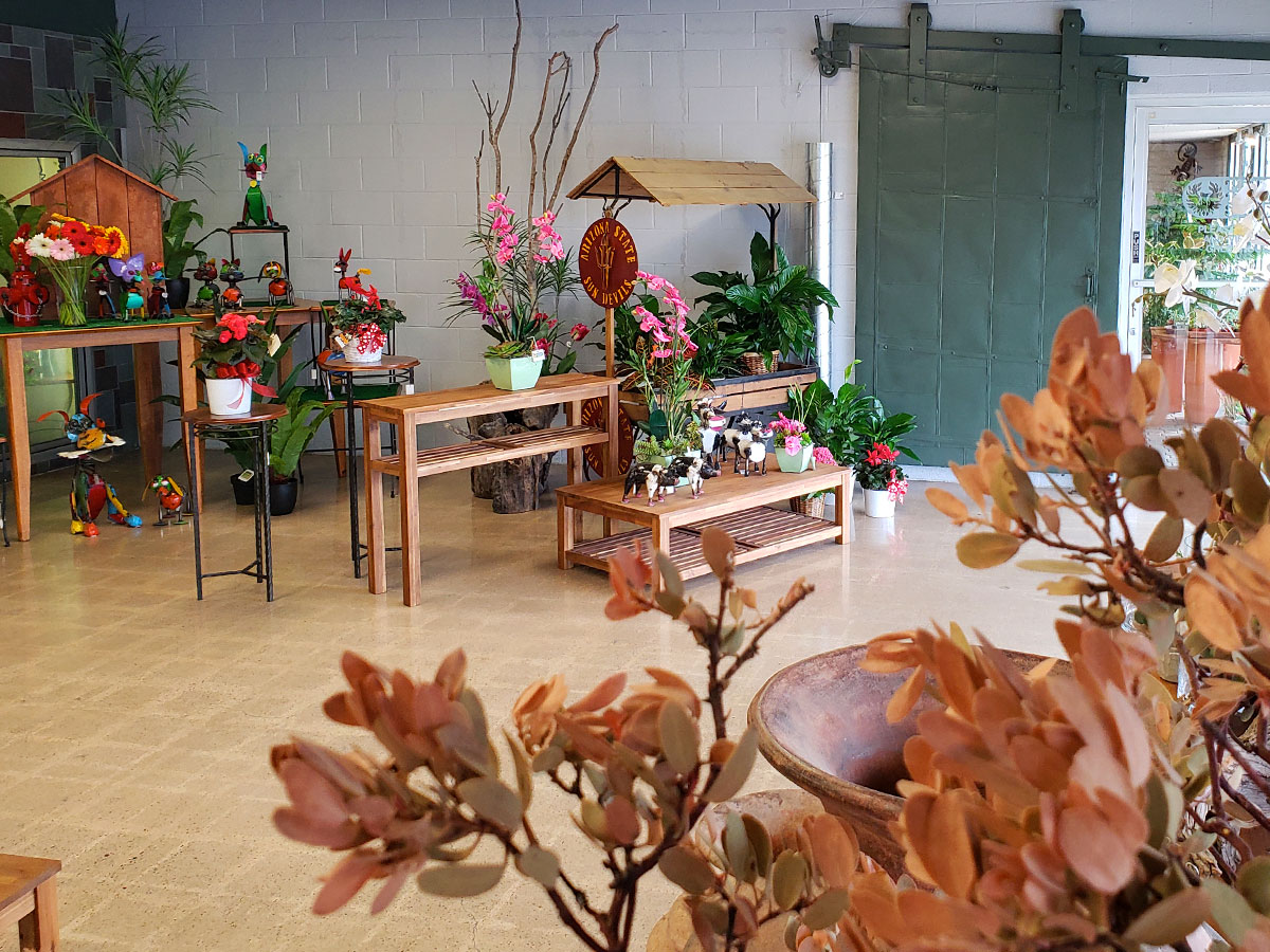 In addition to flowers and plants, Phoenix Flower Shop offers a range of gifts and decorations